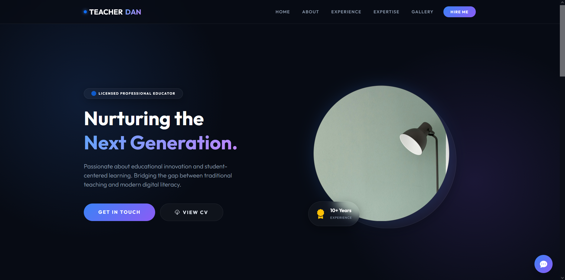Educator Portfolio Preview